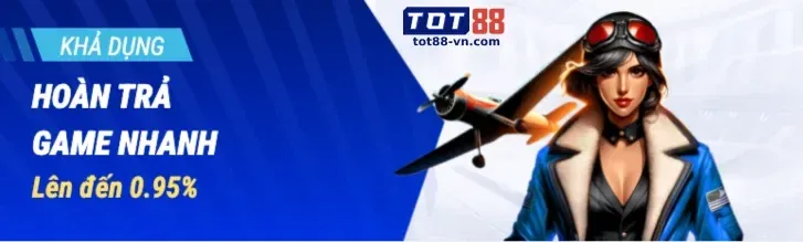 Chương trình hoàn trả hấp dẫn cho các sảnh game 23win1